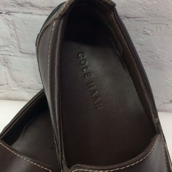 Cole Haan Loafer Men’s Size 8.5 Tucker Venetian Brown Leather Slip On Casual main image 4